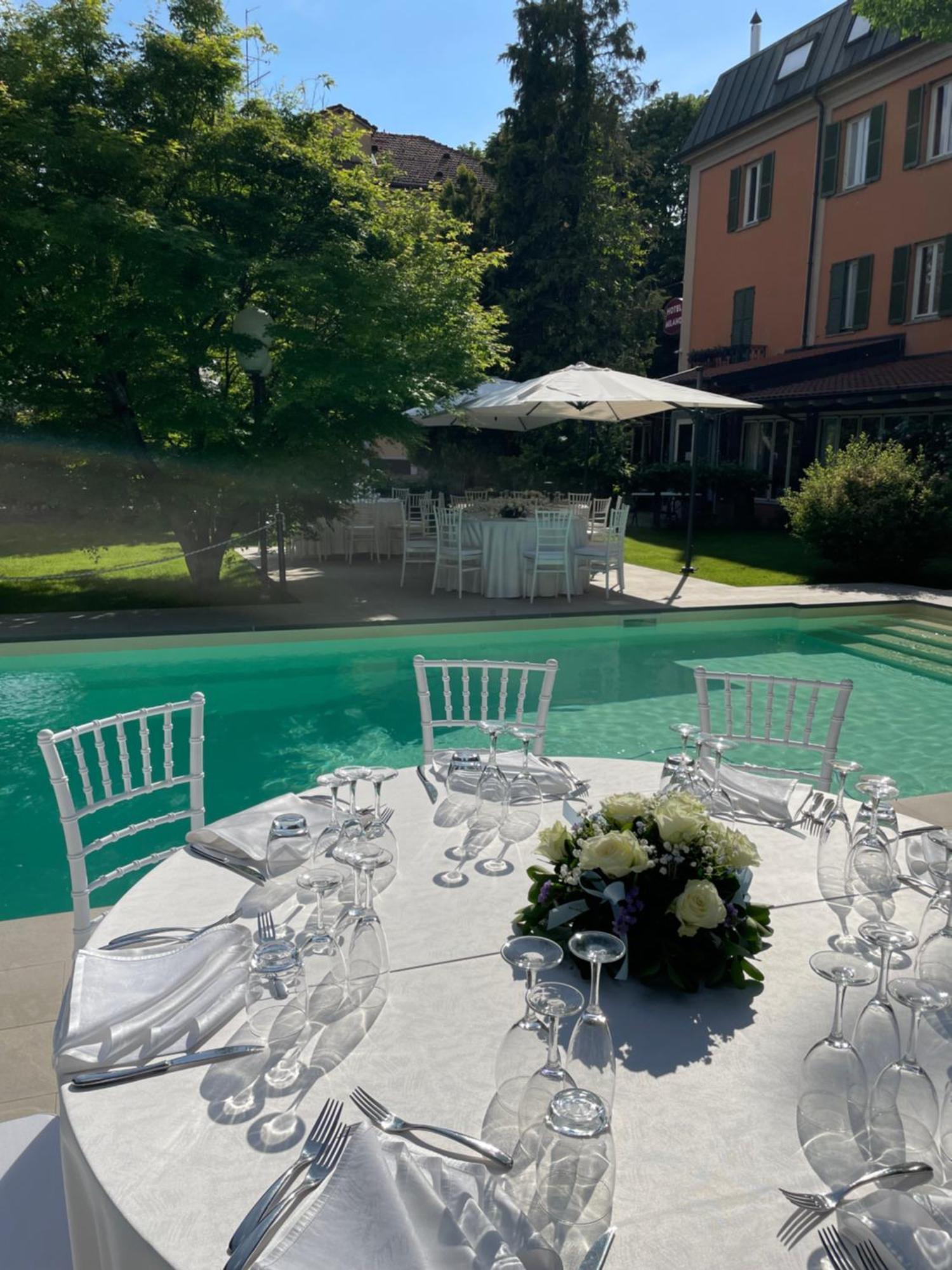 Hotel Milano Pool & Garden 살리체테르메 외부 사진