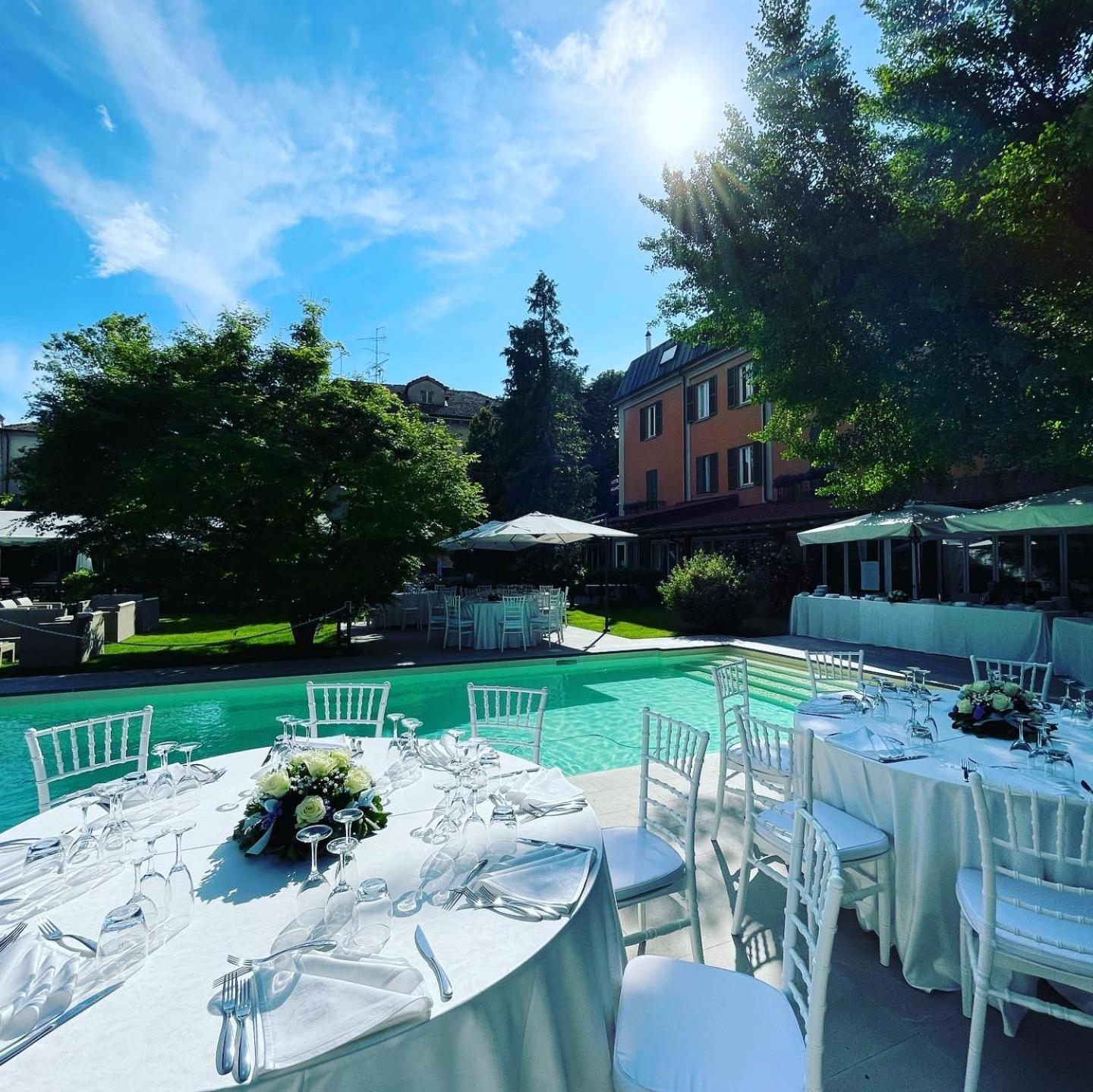 Hotel Milano Pool & Garden 살리체테르메 외부 사진